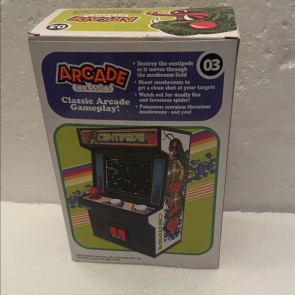 Arcade Classics Centipede #3 hand held electronic gameplay Atari game basic fun - Picture 4 of 13